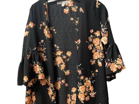 Kimono By Clothes Mentor In Floral Print, Size: S For Discount