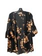 Kimono By Clothes Mentor In Floral Print, Size: S For Discount