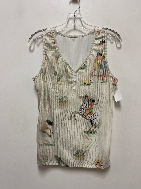 Top Sleeveless By Clothes Mentor In Multi-colored, Size: S Online Hot Sale