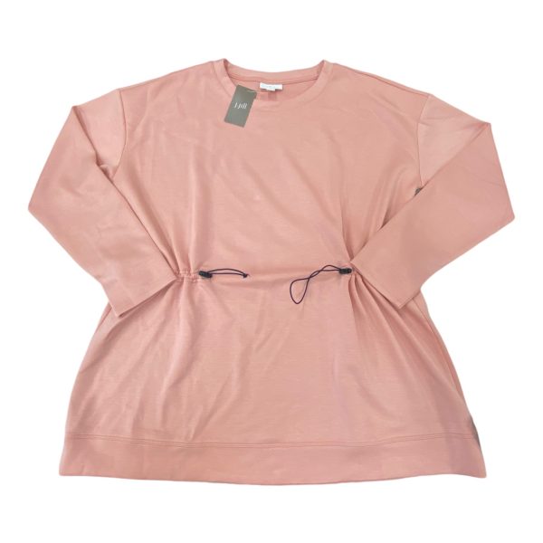 Top Long Sleeve By J. Jill In Pink, Size: M For Cheap