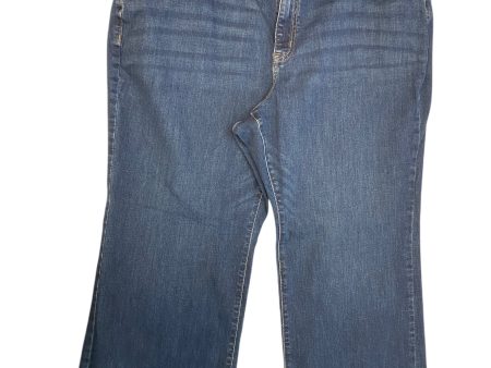 Jeans Cropped By Lane Bryant In Blue Denim, Size: 24 Online Sale