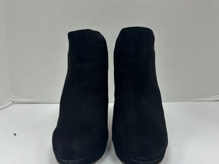 Boots Ankle Heels By Vince Camuto In Black, Size: 9.5 on Sale