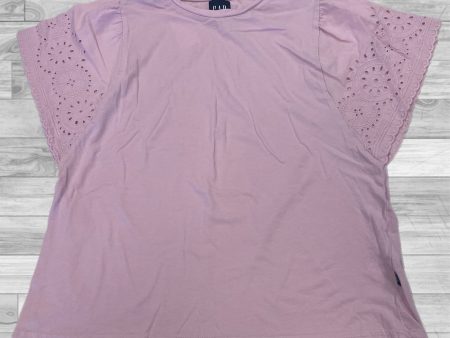 Top Short Sleeve By Gap In Pink, Size: S For Discount