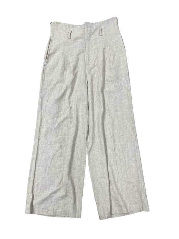 Pants Linen By Clothes Mentor In Ivory, Size: L Online