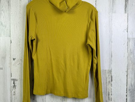 Top Long Sleeve Basic By Old Navy In Yellow, Size: L Supply