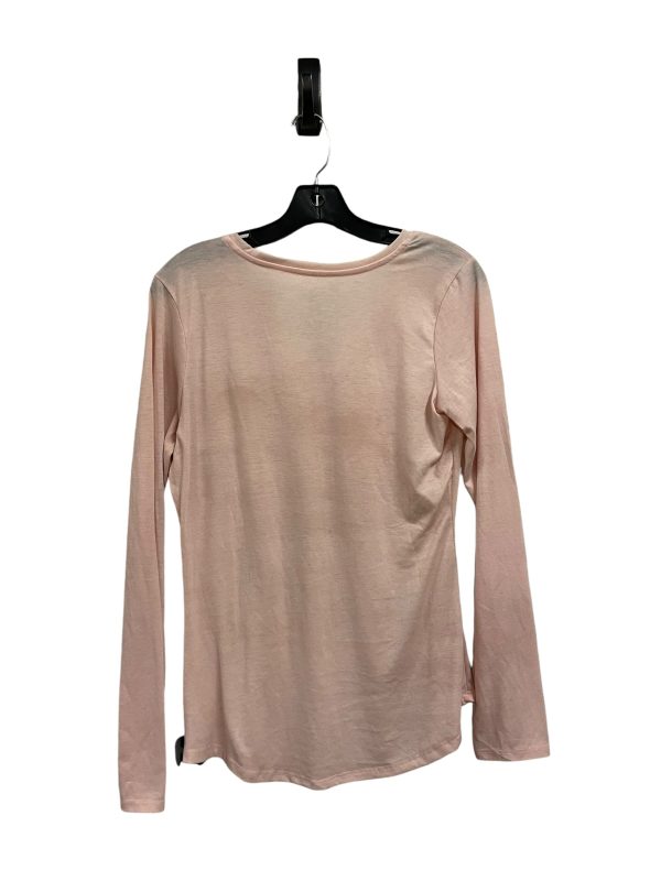 Top Long Sleeve By Jennifer Lauren In Pink, Size: M Online