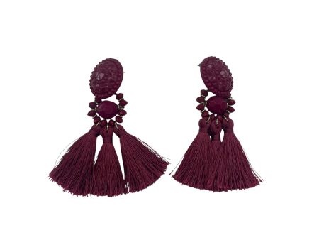 Earrings Dangle Drop By Clothes Mentor In Pink Online now