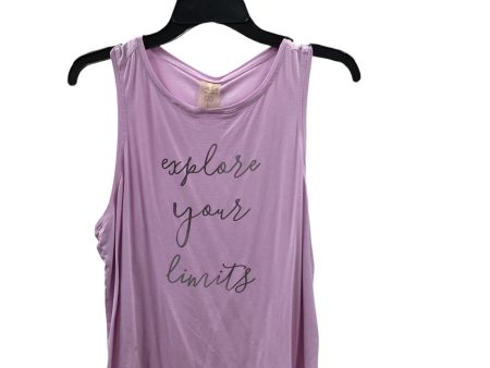 Athletic Tank Top By Calia In Purple, Size: L Online