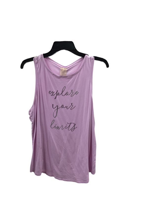 Athletic Tank Top By Calia In Purple, Size: L Online