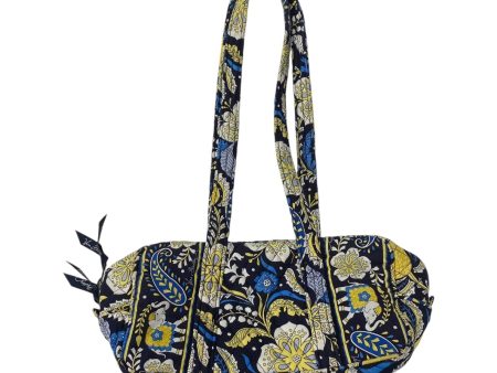 Handbag By Vera Bradley In Blue & Yellow, Size:Medium on Sale