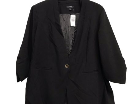 Blazer By Torrid In Black, Size:4X Supply