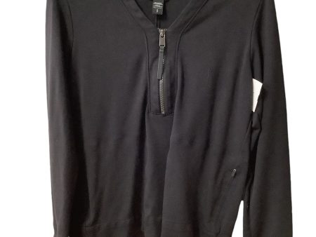 Athletic Top Long Sleeve Crewneck By Athleta In Black, Size: S Online Sale