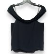 100% Silk Pleated Off-The-Shoulder Top Luxury Designer By T By Alexander Wang In Black, Size: S Sale