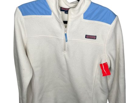 Athletic Fleece By Vineyard Vines In Blue & Cream, Size: Xl Online now