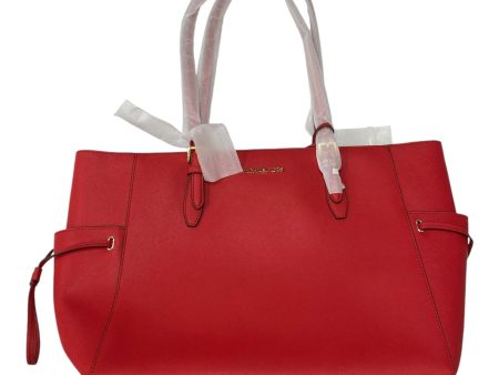 Handbag Designer By Michael Kors In Red, Size:Large Supply