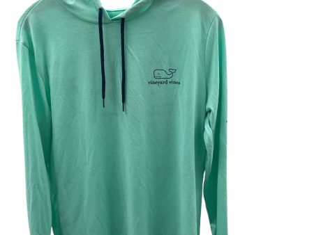 Athletic Top Long Sleeve Hoodie By Vineyard Vines In Green, Size: S Online Sale