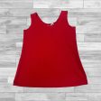 Top Sleeveless By Chicos In Red, Size: 0 Discount