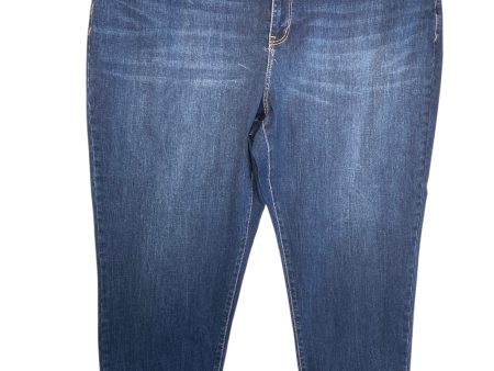 Jeans Cropped By Lane Bryant In Multi-colored, Size: 24 Online Sale