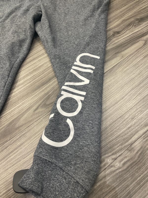 Pants Joggers By Calvin Klein In Grey, Size: L For Discount