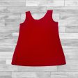 Top Sleeveless By Chicos In Red, Size: 0 Discount