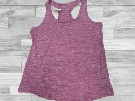 Athletic Tank Top By Jockey In Pink & Purple, Size: L Online now