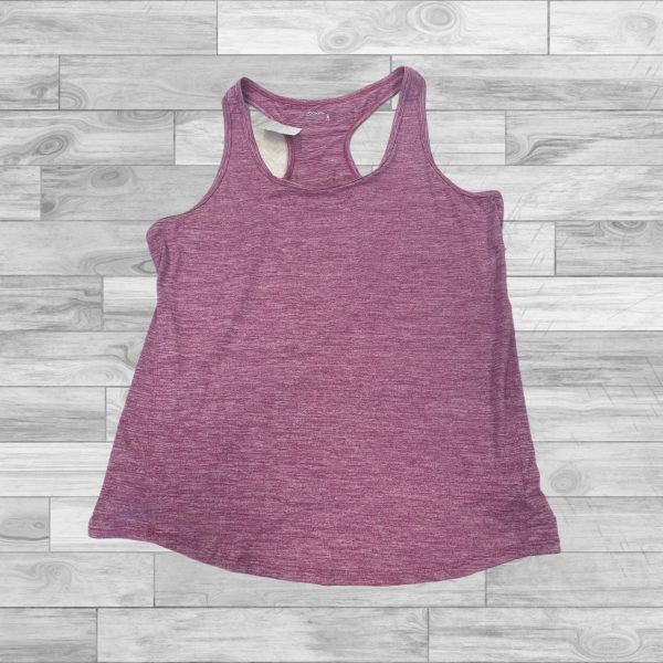 Athletic Tank Top By Jockey In Pink & Purple, Size: L Online now