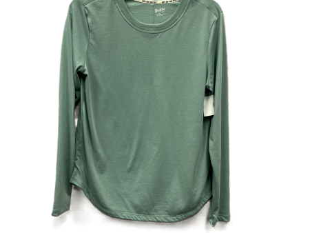 Athletic Top Long Sleeve Crewneck By Duluth Trading In Green, Size: Xs Supply