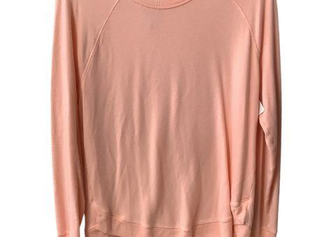 Athletic Top Long Sleeve Crewneck By Athleta In Pink, Size: M Supply