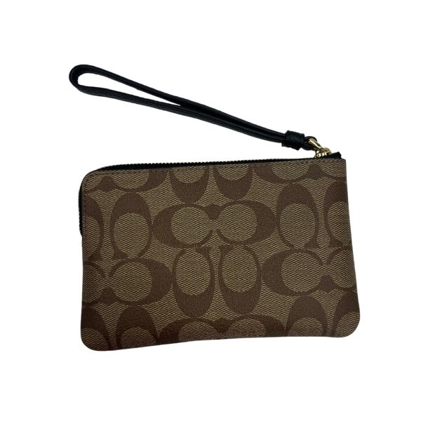 Wristlet Designer By Coach In Brown, Size:Small Cheap