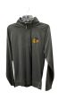 Athletic Top Long Sleeve Collar By Nhl In Grey, Size: S Fashion