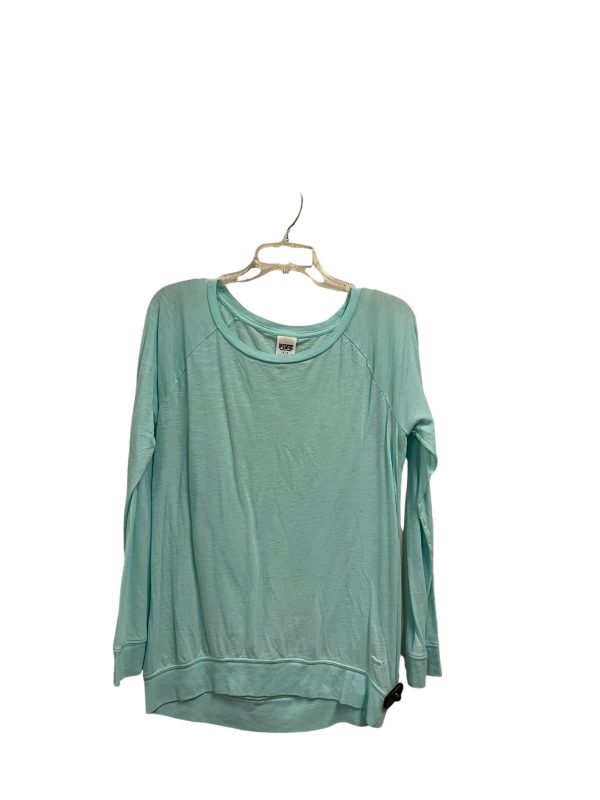 Top Long Sleeve Basic By Pink In Blue, Size: S Discount