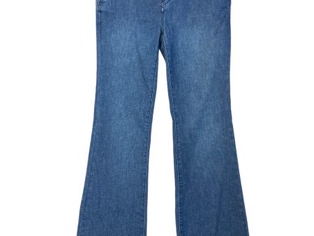 Jeans Straight By Pilcro In Blue Denim, Size: 4 Online Hot Sale