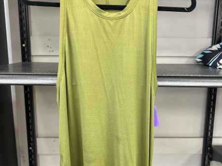 Athletic Tank Top By Lululemon In Green, Size: 8 For Discount