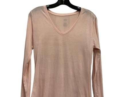 Top Long Sleeve By Jennifer Lauren In Pink, Size: M Online