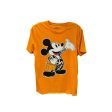 Top Short Sleeve By Disney Store In Orange, Size: M For Cheap