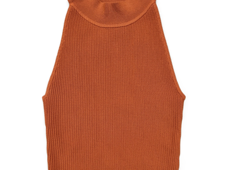 Top Sleeveless By Babaton In Orange, Size: Xs Cheap