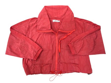 Athletic Jacket By Adidas In Red, Size: S Online