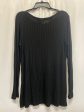 Top Long Sleeve By Apt 9 In Black, Size: M on Sale