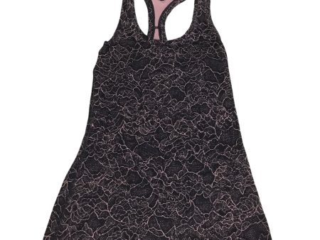 Athletic Tank Top By Lululemon In Black & Pink, Size: S Online Hot Sale