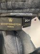 Pants Dress By Worthington In Grey, Size: 20 Online Hot Sale