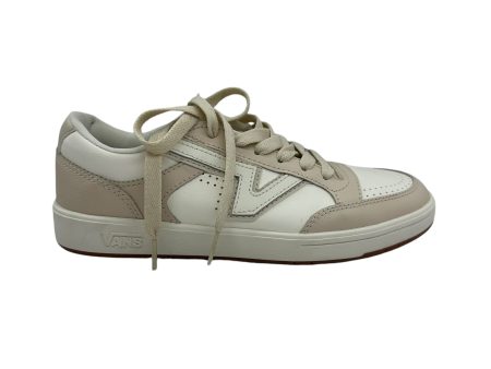 Shoes Sneakers By Vans In Cream & Tan, Size:8.5 Supply