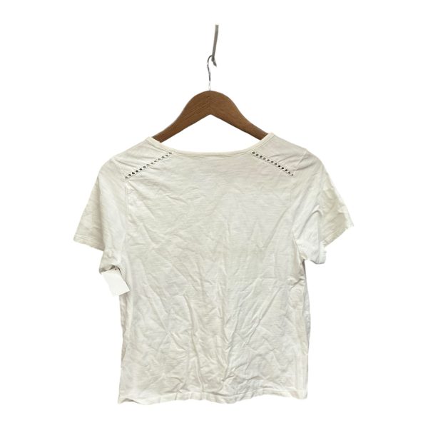 Top Short Sleeve By Old Navy In White, Size: M on Sale