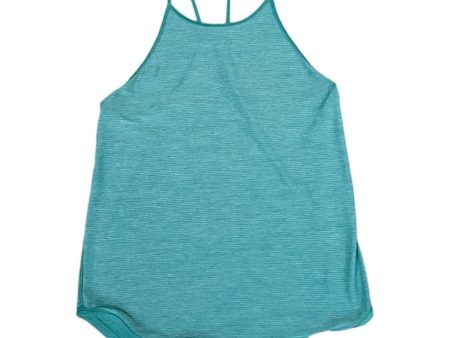 Athletic Tank Top By Lululemon In Blue, Size: 4 For Discount