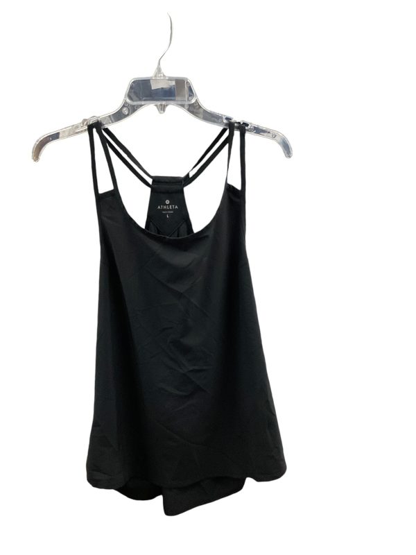 Athletic Tank Top By Athleta In Black, Size: L Online