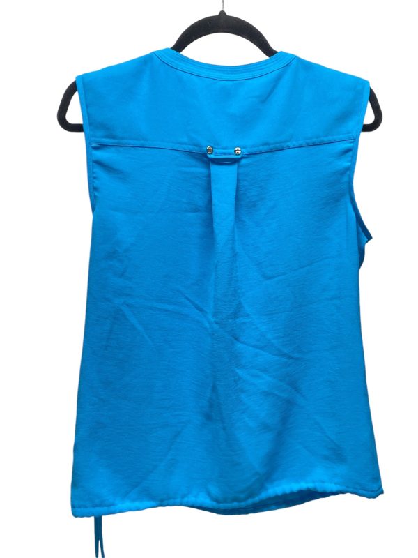 Top Sleeveless By Calvin Klein In Blue, Size: S Supply